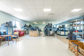 otevřený prostor v 2. NP ... - Prodej výrobních prostor 880 m², Světlá nad Sázavou