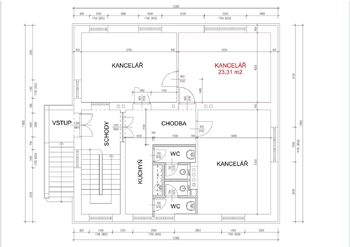 Pronájem kancelářských prostor 28 m², Ostrava