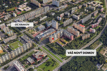 Pronájem bytu 2+kk v osobním vlastnictví 48 m², Praha 8 - Troja