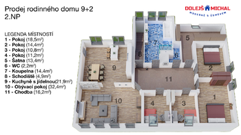 Prodej domu 306 m², Zlatníky-Hodkovice