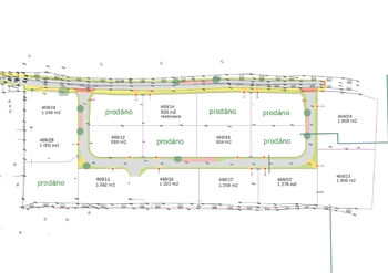 Prodej pozemku 919 m², Hluboká nad Vltavou
