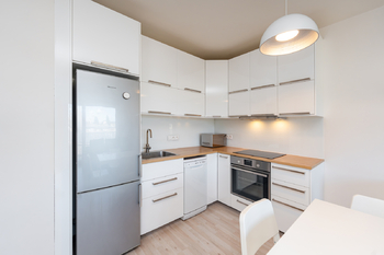 Kuchyň - Prodej bytu 2+kk v osobním vlastnictví 56 m², Praha 9 - Vysočany