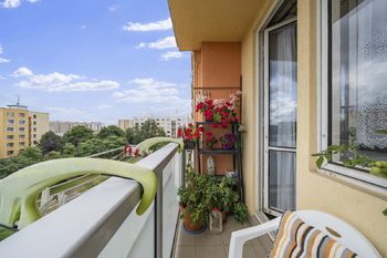 Lodžie - Prodej bytu 4+1 v osobním vlastnictví 94 m², Hradec Králové
