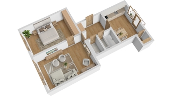 Prodej bytu 2+1 v osobním vlastnictví 70 m², Hradec Králové