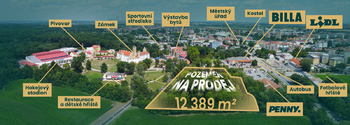 Prodej pozemku 12389 m², Břeclav
