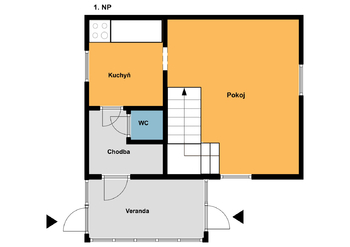 Prodej chaty / chalupy 50 m², Chocerady