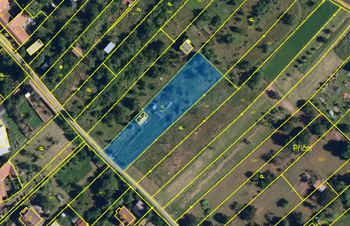 Prodej pozemku 1904 m², Omice