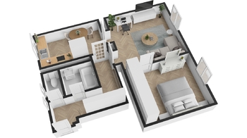 Prodej bytu 2+kk v osobním vlastnictví 58 m², Květnice