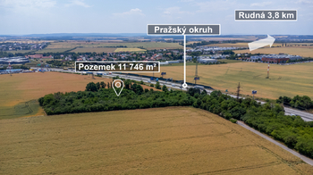 Prodej pozemku 11746 m², Praha 5 - Třebonice