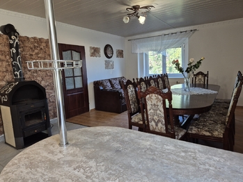 Obývací pokoj - Prodej domu 199 m², Vraný