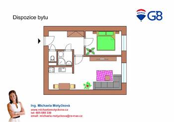 Prodej bytu 2+kk v osobním vlastnictví 42 m², Slaný