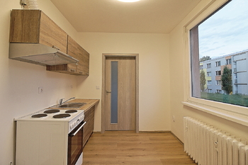 kuchyně - Pronájem bytu 1+1 v osobním vlastnictví 33 m², Kadaň