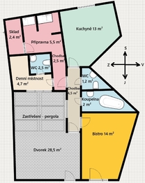 Prodej restaurace 70 m², Hostivice