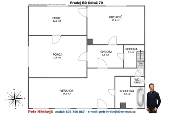 Prodej domu 95 m², Albrechtice nad Vltavou