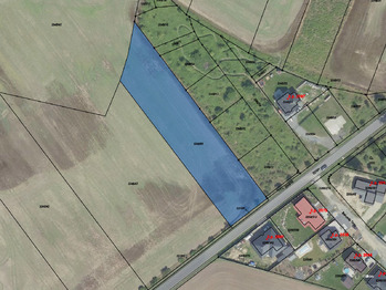 Prodej pozemku 4554 m², Úvaly