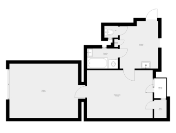 Pronájem bytu 2+kk, Praha Podolí - Pronájem bytu 2+1 v osobním vlastnictví 56 m², Praha 4 - Podolí