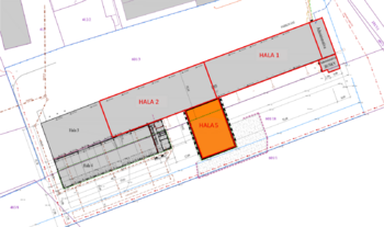 Pronájem skladovacích prostor 2725 m², Hradec Králové