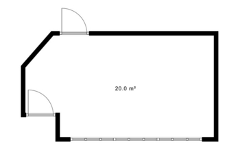 Pronájem obchodních prostor 20 m², Děčín