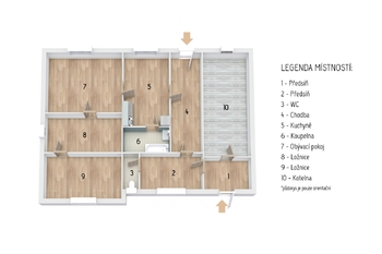Prodej domu 100 m², Hevlín
