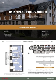 Prodej bytu 2+kk v osobním vlastnictví 52 m², Vrbno pod Pradědem