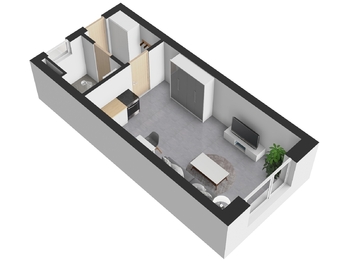 Prodej bytu 1+kk v osobním vlastnictví 28 m², Ostrov