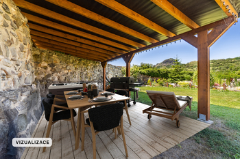 Vizualice wellness zóny - Prodej domu 174 m², Hrobčice