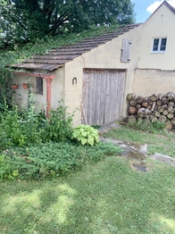 garáž  - Prodej domu 110 m², Hředle