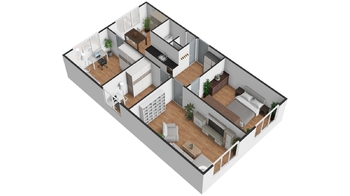 Prodej bytu 4+1 v osobním vlastnictví 81 m², Žatec