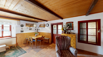 obývací pokoj s jídelnou - Prodej domu 220 m², Studená