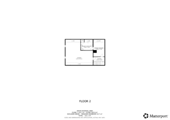 půdorys podkroví - Prodej chaty / chalupy 220 m², Studená
