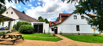 zadní pohled na penzion - Prodej ubytovacího zařízení 1364 m², Kunžak