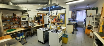 kuchyň s vybavením - Prodej ubytovacího zařízení 1364 m², Kunžak