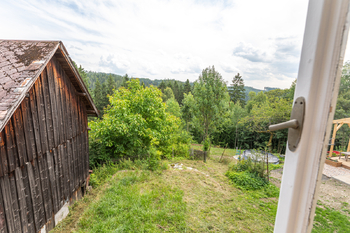 Výhled z okna - Prodej chaty / chalupy 190 m², Zlatá Olešnice