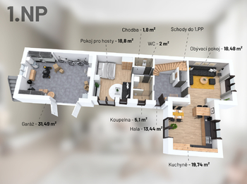 Prodej domu 197 m², Lázně Toušeň