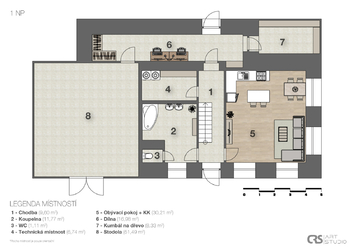 Prodej domu 260 m², Kameničná