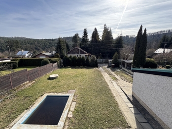Výhled z domu - Pronájem domu 61 m², Jílové u Prahy