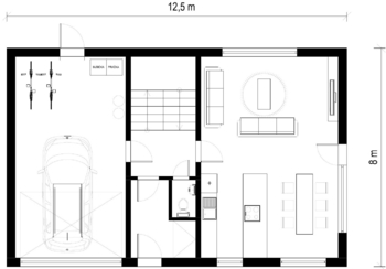 1. NP - Prodej pozemku 234 m², Velké Bílovice