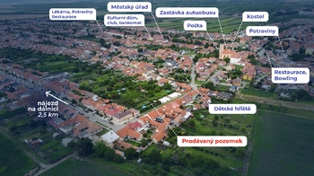 Prodej pozemku 234 m², Velké Bílovice