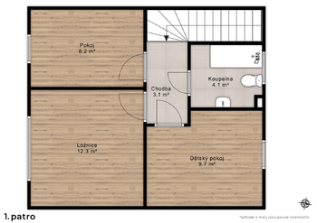 Pronájem domu 100 m², Hostouň
