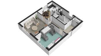 Prodej bytu 2+1 v osobním vlastnictví 66 m², Žandov
