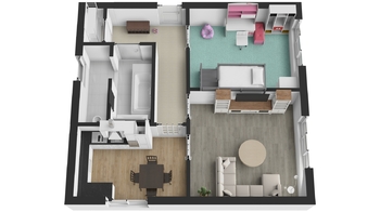 Prodej bytu 2+1 v osobním vlastnictví 66 m², Žandov