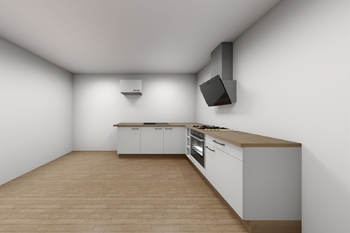 VIZUALIZACE KUCHYNĚ - Pronájem bytu 2+kk v osobním vlastnictví 53 m², Kutná Hora
