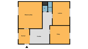 Prodej bytu 3+1 v osobním vlastnictví 75 m², Louny