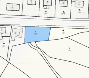 Prodej pozemku 851 m², Křimov