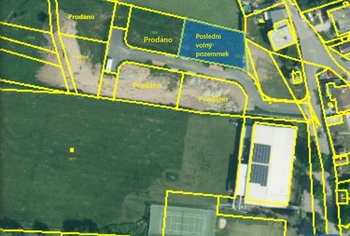 Prodej pozemku 701 m², Staré Hodějovice