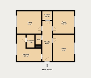 Prodej bytu 3+1 v osobním vlastnictví 75 m², Brno