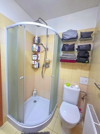 koupelna - Pronájem bytu 1+kk v osobním vlastnictví 28 m², České Budějovice