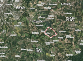 Prodej pozemku 2400 m², Zbýšov
