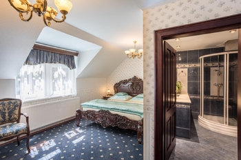 Modrý pokoj II foto i s koupelno - Prodej ubytovacího zařízení 832 m², Hřensko