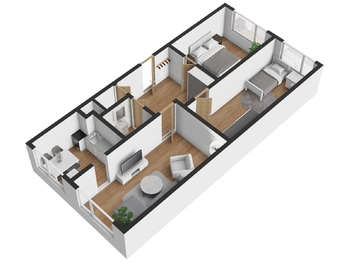 Prodej bytu 3+1 v osobním vlastnictví 67 m², Most